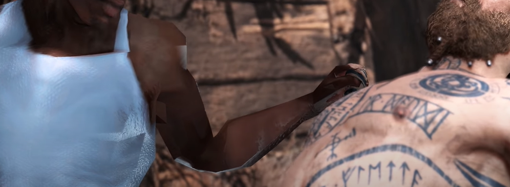 Кратоса из God of War заменили на СиДжея из GTA San Andreas