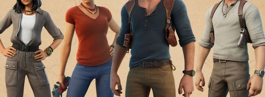Нейтан Дрейк и Хлоя Фрейзер из Uncharted попали в Fortnite