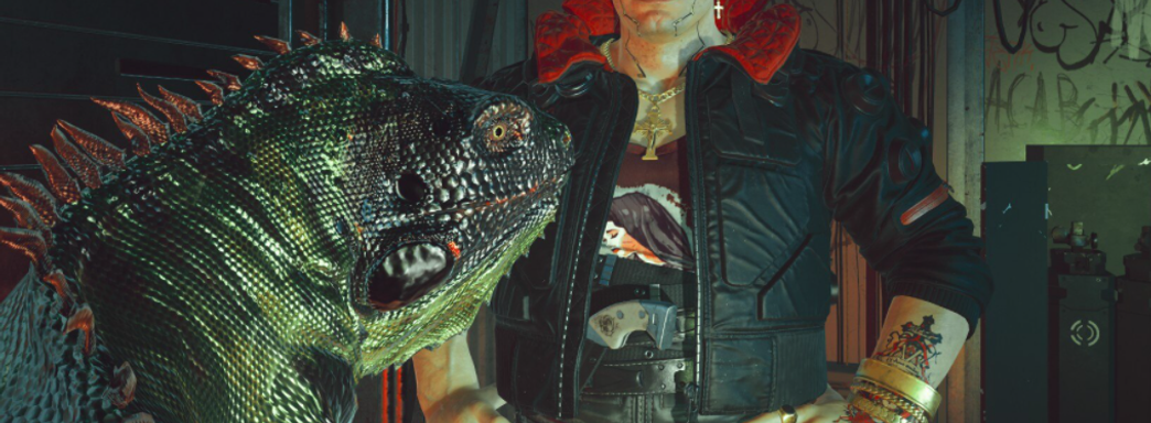 CD Projekt RED тихо добавила в Cyberpunk 2077 возможности завести питомца игуану, может потребоваться баг