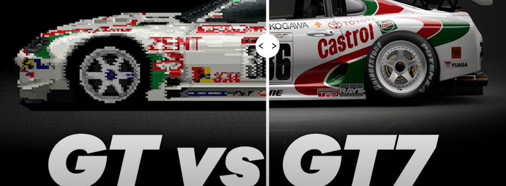 Sony сравнила графику Gran Turismo 7 с Gran Turismo для PlayStation 1