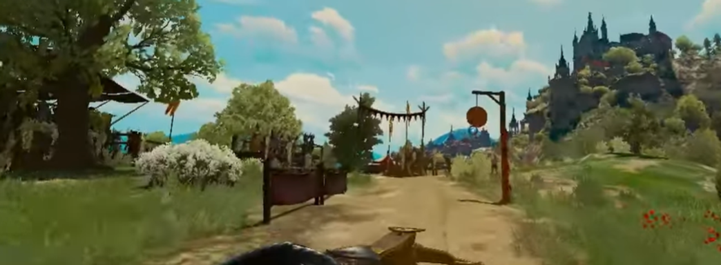 Для The Witcher 3 выпустили улучшенный мод с видом от первого лица