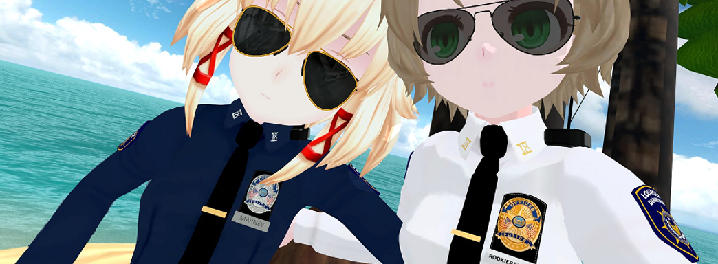 В метавселенной действует полицейский департамент. Аниме девушки патрулируют виртуальные миры