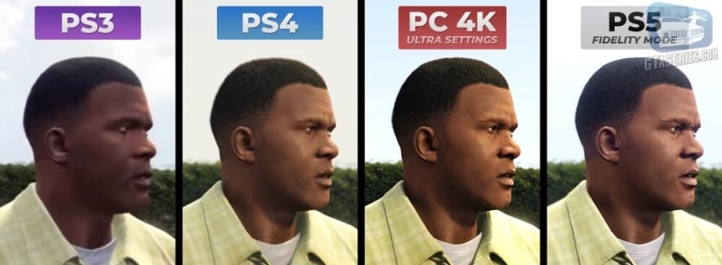 PS5 vs. ПК vs. PS4 vs. PS3. Вышло большое видеосравнение GTA 5