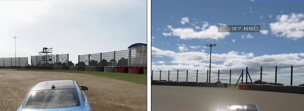 Появилось видеосравнение Gran Turismo 7 и Forza Motorsport 7