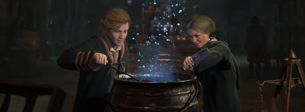 Полеты на метле, дуэли на волшебных палочках и всякие зелья — что показали в геймплейном ролике Hogwarts Legacy