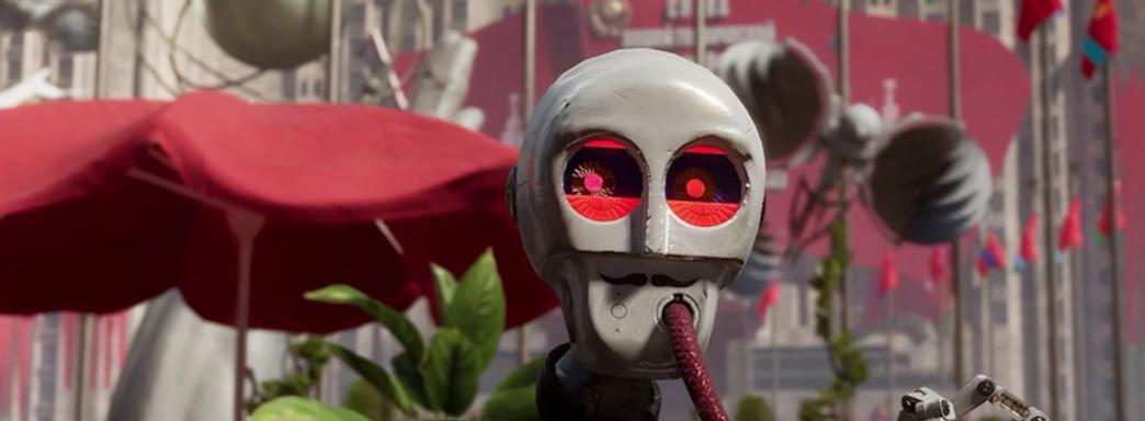 Разработчики Atomic Heart показали запись записи геймплея, снятую на мобильный телефон с засвеченного экрана монитора