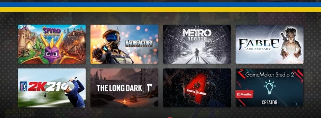 Humble Bundle внушительными темпами продаёт наборы Stand With Ukraine. Деньги пойдут на помощь Украине