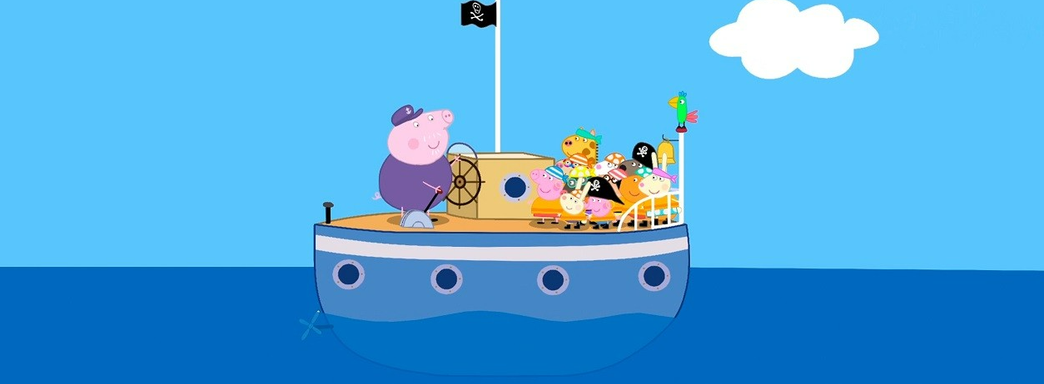 Высокооценённая игра «Мой Друг Свинка Пеппа» получила дополнение с пиратами и поиском сокровищ