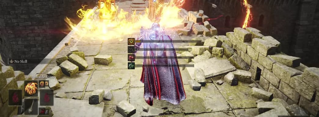 Игрок Elden Ring создал сборку с меха-костюмом и испепеляет врагов огнём