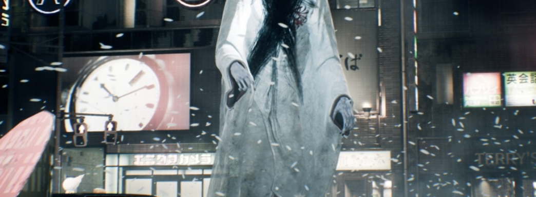 В Ghostwire: Tokyo странный дождь состоит из иероглифов, а не капелек жидкости