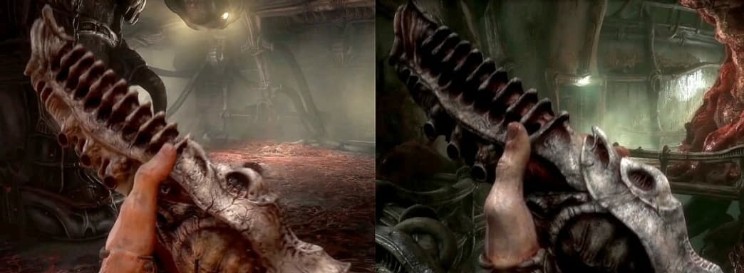 Scorn получила значительный графический прогресс? Вышел обнадёживающий ролик со сравнением