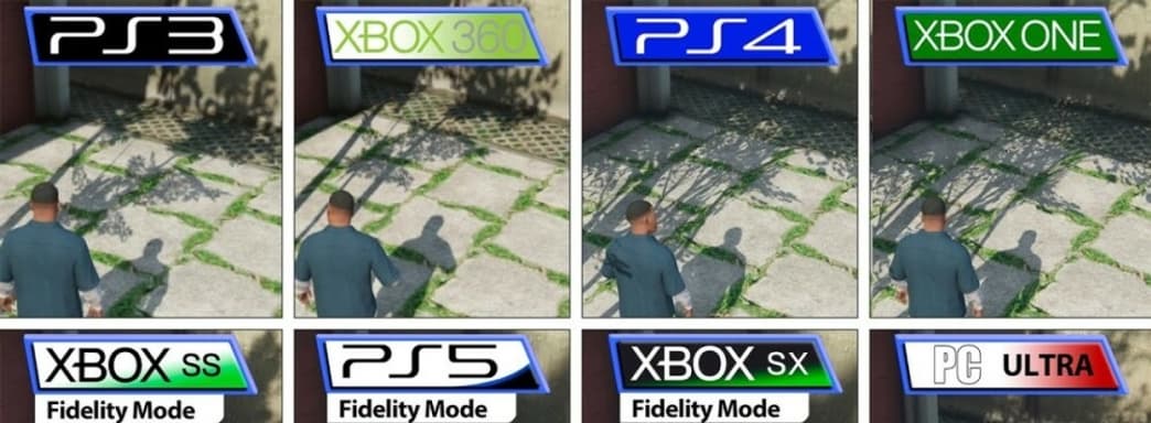 Большое сравнение GTA 5. Как изменилась игра с момента первого релиза?