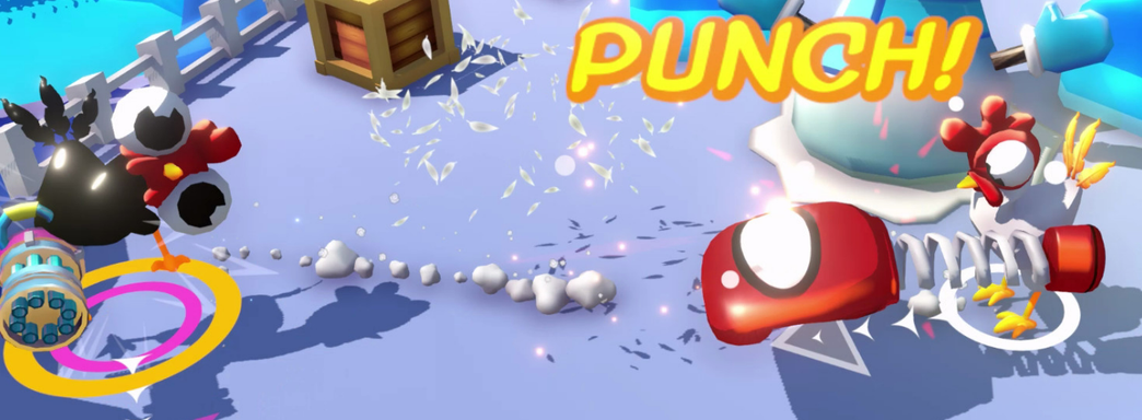 Brawl Stars встречает Mario Party с курятиной. Российская студия RaveGameDev анонсировала шутер Chickenoidz Super Party