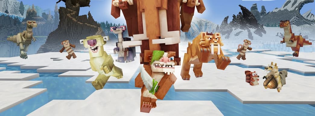 Para Minecraft ha aparecido una expansión de "La Era de Hielo"