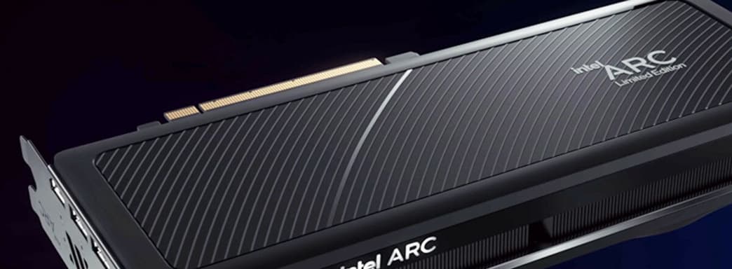 Intel впервые показала видеокарту Arc. Её выставили в качестве экспоната