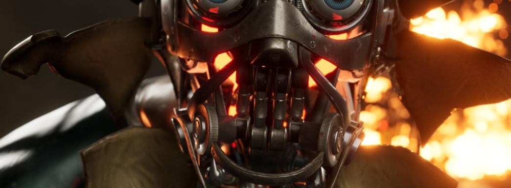 Разработчики Atomic Heart показали вооружённого героя