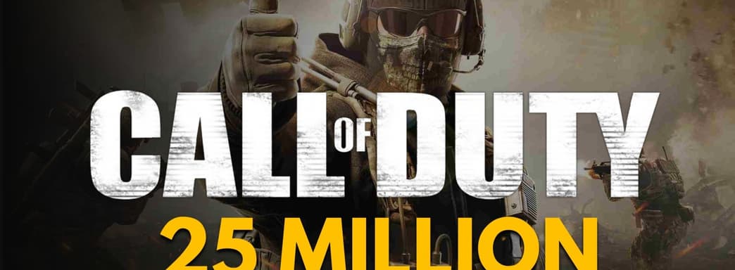 Activision за год продала 25 миллионов игр Call of Duty