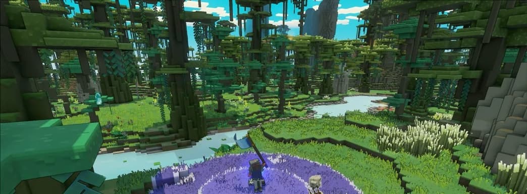 Представлена стратегия Minecraft Legends. Игра выйдет в 2023 году