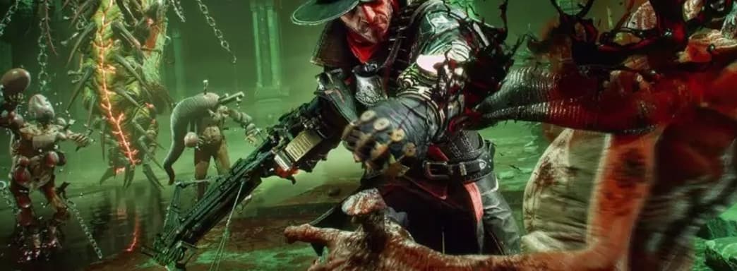 «Если бы у God of War и Red Dead Redemption был ребёнок». 10 минут брутальных перестрелок в Evil West