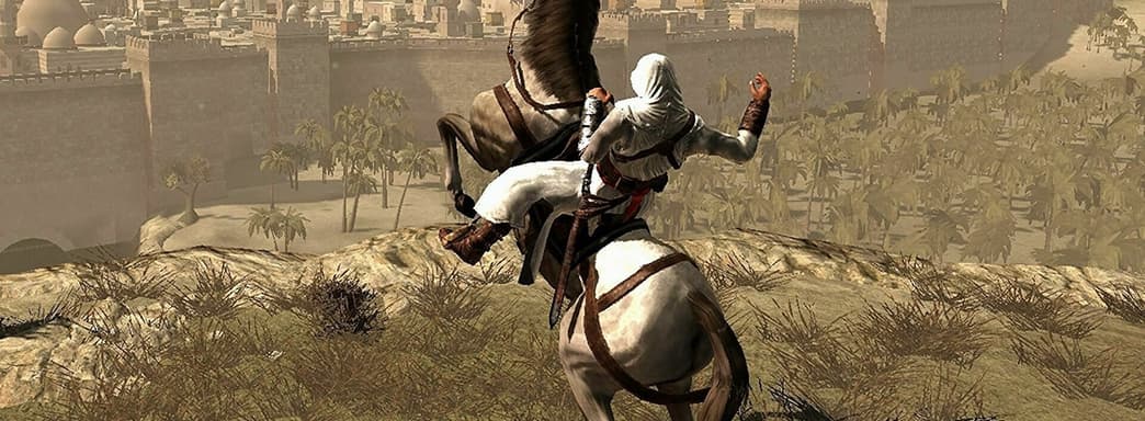 Лошади в первой Assassin's Creed были людьми. Создатель раскрыл интересный факт