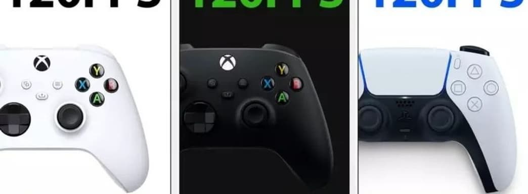 Появилось сравнение игр для PS5 и Xbox Series X|S с частотой 120 кадров в секунду