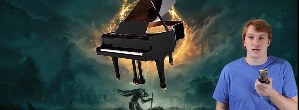 Фанат Elden Ring прошёл игру на цифровом пианино