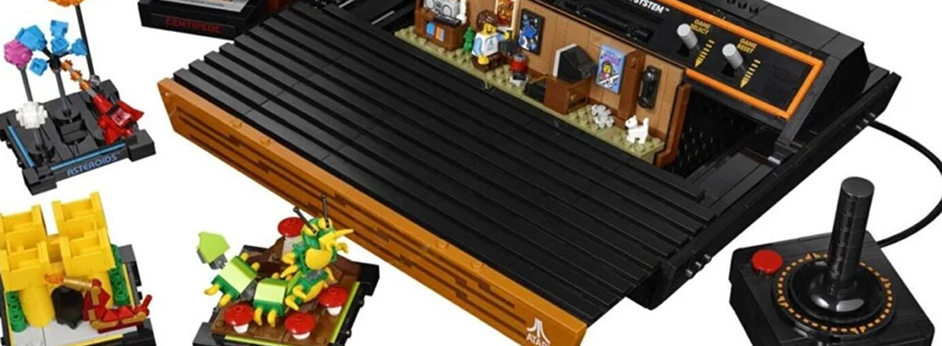 LEGO отметит 50-летие Atari набором с популярнейшей консолью компании