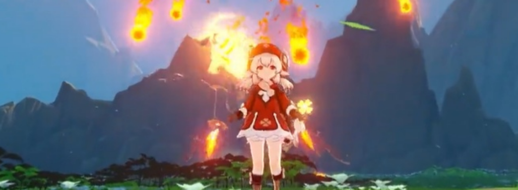 Утечка: сражение с Руинной гаргульей из Genshin Impact, показали обитателя нового региона Сумеру в действии