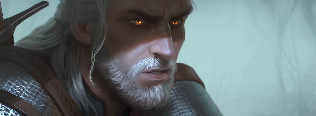 «У нас есть Ведьмак дома» Фанаты The Witcher высмеяли рекламу мобильной игры от китайцев с седовласым из Тривии