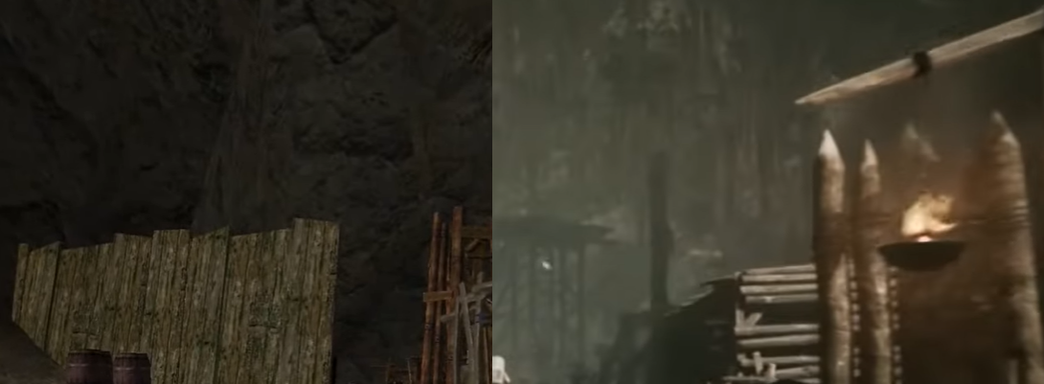 Локации из ремейка Gothic сравнили с оригинальной игрой: как изменилась культовая RPG