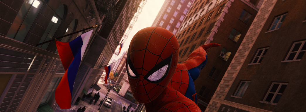В Spider-Man осторожно добавили флаг РФ и мод пока не удалили. Анонсированы флаги других стран СНГ