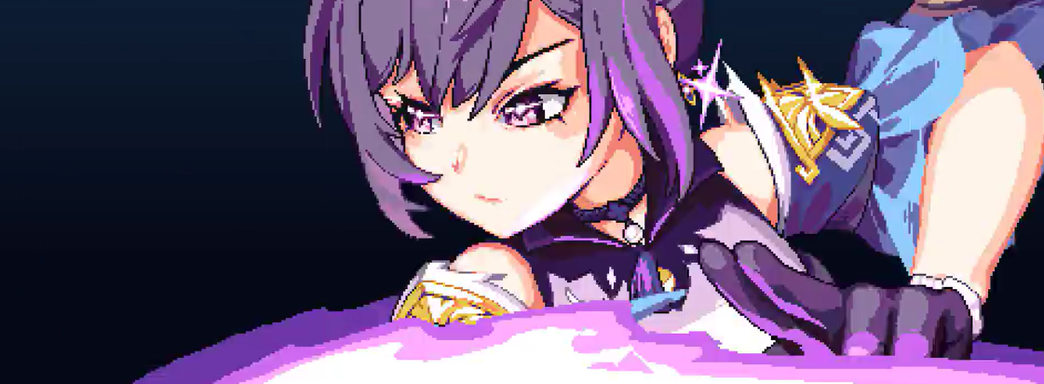 Genshin Impact, но JRPG. Китайский хит представили в виде пиксельной игры