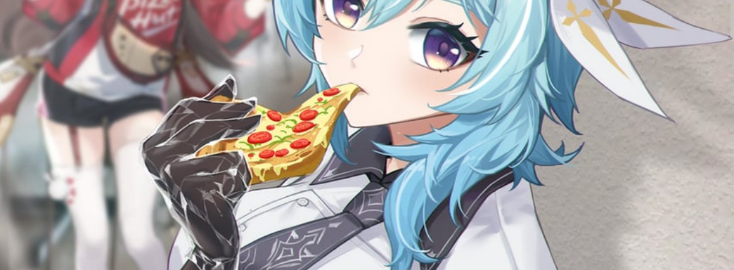 Genshin Impact и пицца: ради знакомых героев выстраиваются большие очереди