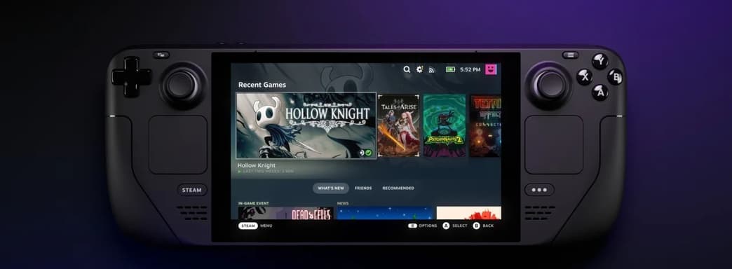 Steam Deck поддерживает около 5 тысяч игр
