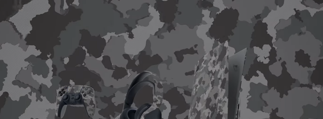 «А где?» Sony представила камуфляжный набор с панелями для PlayStation 5, DualSense и PULSE 3D