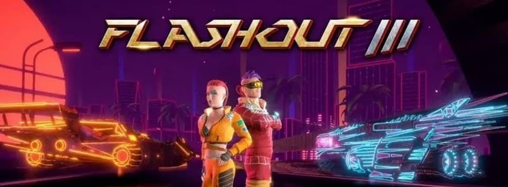 Вышла Flashout 3, вдохновлённая серией WipEout. Футуристичные гонки под электронную музыку