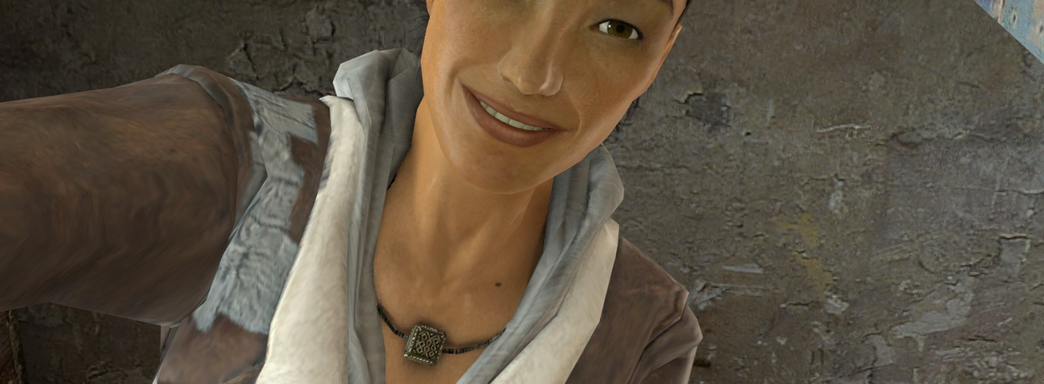 Утекли новые кадры Half-Life 2: модель Илая Вэнса, концепты врагов и силуэт босса