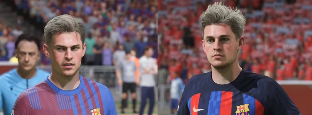 FIFA 23 vs. FIFA 22. Блогеры сравнили графику новой игры EA Sports
