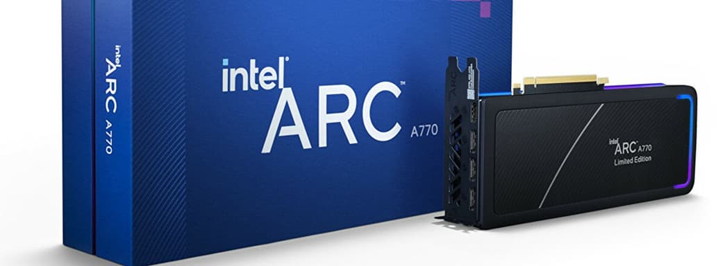 Представлены видеокарты Intel Arc 770. Известна цена и дата выхода