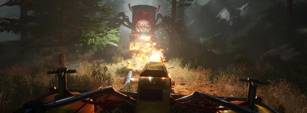 Хоррор про кровожадный паровоз на паучьих лапах Choo-Choo Charles выйдет в декабре. Новый трейлер