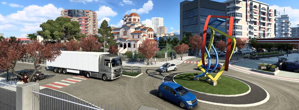 Не «Сердце России». «Западные Балканы» станет следующим дополнением Euro Truck Simulator 2