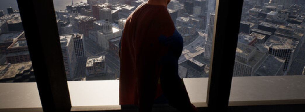 В Steam собираются выпустить игру про Супермена на Unreal Engine и с возможностью полёта в космос