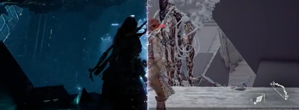 Так выглядела Horizon Forbidden West во время разработки. Авторы игры показали, что наблюдали в процессе