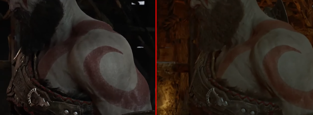 Дебютный трейлер God of War Ragnarok сравнили с финальной версией эксклюзива PlayStation