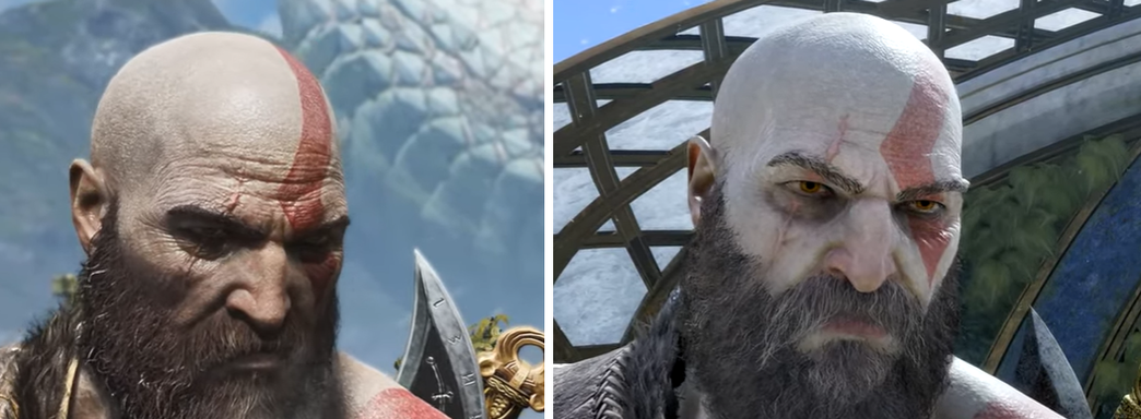 Графику God of War Ragnarok на PS5 сравнили с ПК-версией God of War на Ultra-настройках
