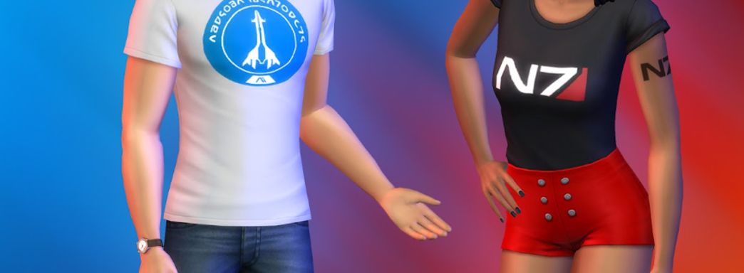 Для The Sims 4 выпустят контент в стиле Mass Effect. EA не собирается продавать, он бесплатный