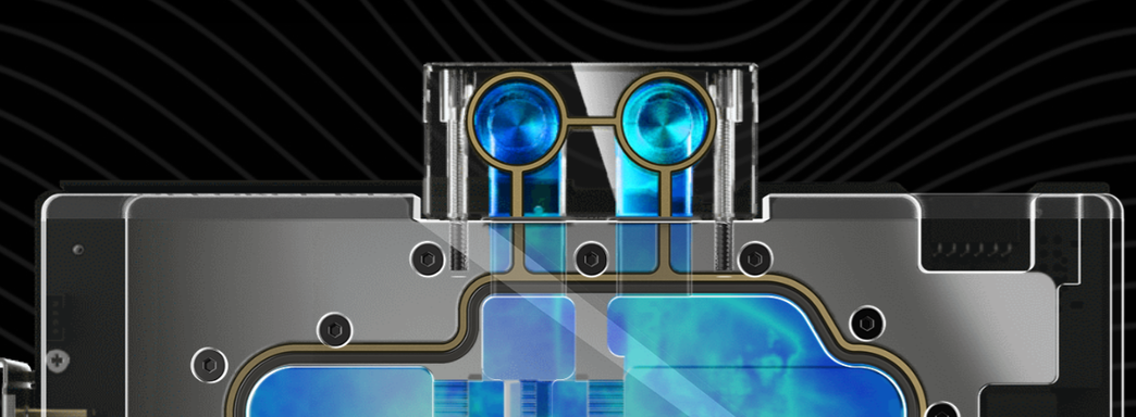 Представлена миниатюрная GeForce RTX 4080 с жидкостным охлаждением