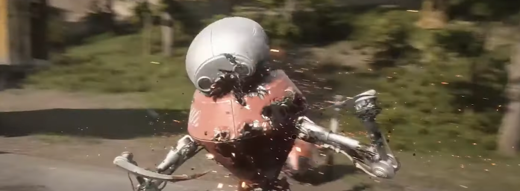 Создатели Atomic Heart показали, как пылесосить локации для сбора ресурсов и повреждать роботов