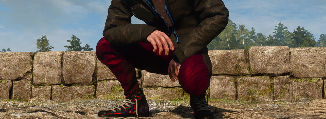 «Гопник из Ривии» В The Witcher 3 восстановили стильный наряд из Cyberpunk 2077