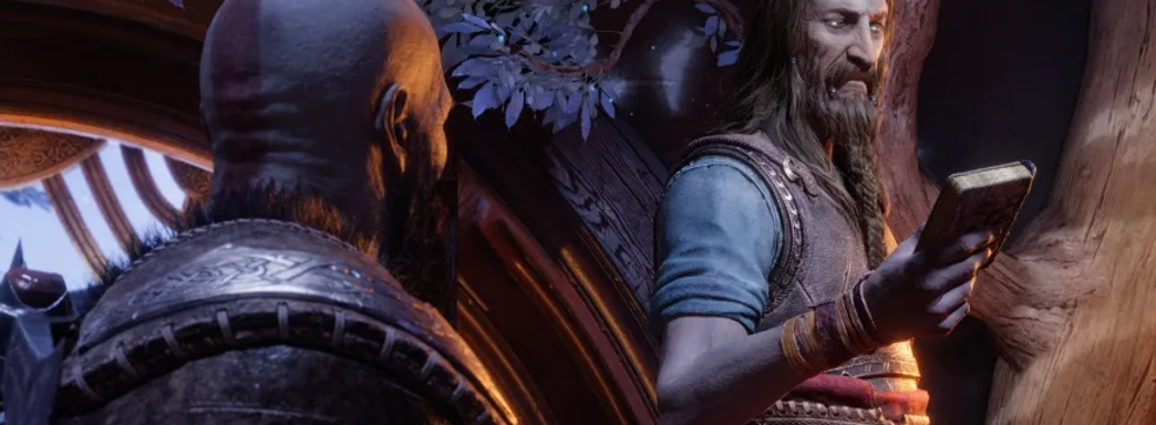 Главный сюжетный спойлер God of War Ragnarok раскрывают субтитры и перья